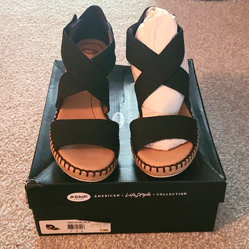 Dr. Scholl's Vacay Espadrille Wedge Sandals